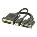 Lindy Adapter DVI/USB - M1 - 20 cm Overgang DVI/USB Female - M1 Male